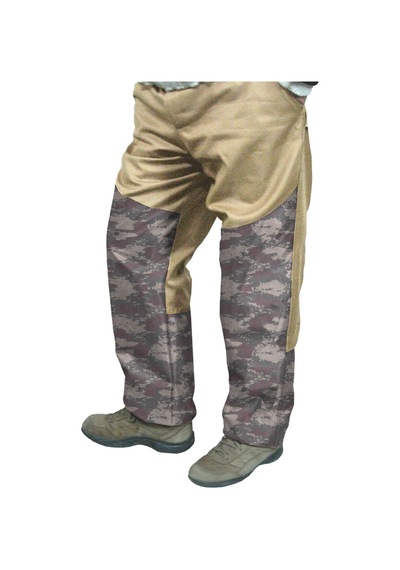 Horizon Av103 Kumaş Bej+Cordura Kamuflaj Puzzle Kaplı Av Pantolonu-25