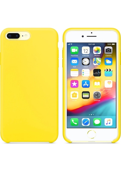 Apple Uyumlu iPhone 7 Plus 8 Plus Kilif Içi Kadife Silikon Lansman Tam K 513106704