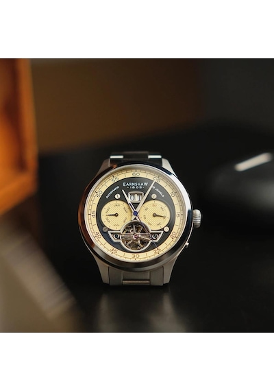 Earnshaw Es-8187-22 Erkek Kol Saati Metalik Gri