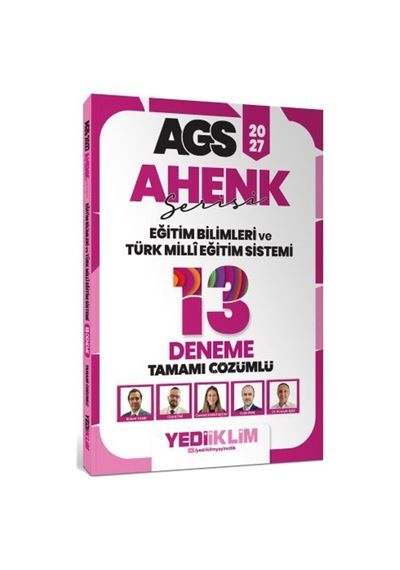 2027 Meb Ags Ahenk Eğitim Bilimleri Ve Türk Milli Eğitim Siste...