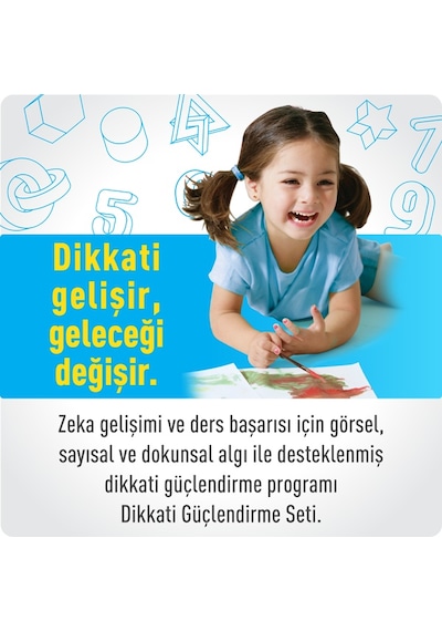 Adeda Yayıncılık Dikkati Güçlendirme Seti - 7  Yaş