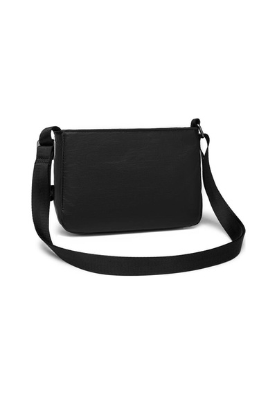 Metalik Kumaş Kadın Postacı Çantası Smart Bags 3270 Siyah