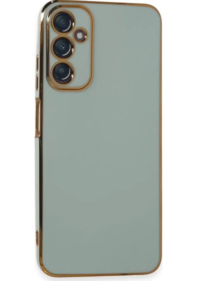 Newface Samsung Uyumlu,  Galaxy A05s Kılıf Volet Silikon - Açık Yeşil