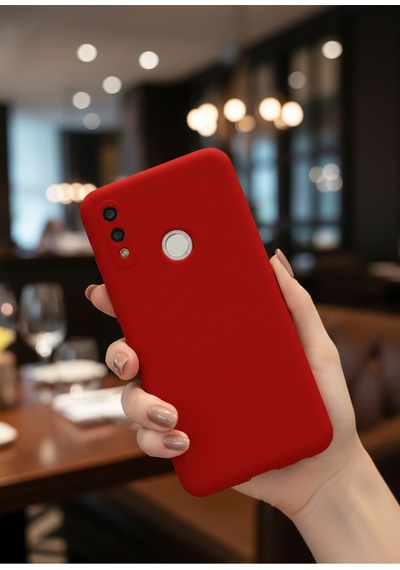 Huawei P Smart 2019 Kılıf İçi Kadife Soft Silikon Lansman Kapak