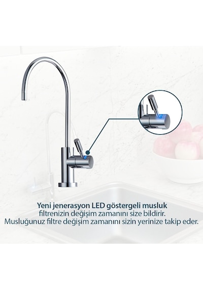 Rainwater Superior Alkali Ph 8.5 Tezgah Altı Su Arıtma Cihazı 439517061