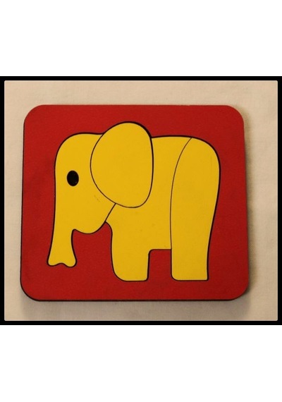 Ahşap Montessori Üçlü Puzzle Hayvanlar