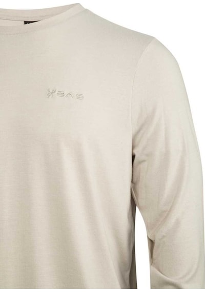 2as Vernon Erkek Uzun Kol Viloft T-shirt Beyaz 001