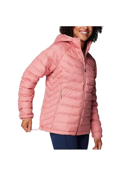 Columbia Powder Lite Iı Kadın Kapüşonlu Mont Wk8123-629 Pembe