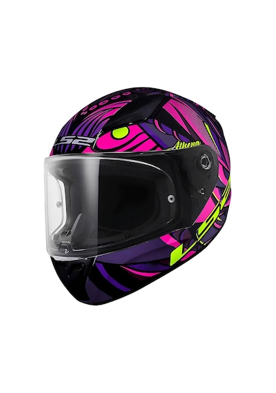 Ls2 Rapid 2 Athena Kapalı Kask Mor - Siyah