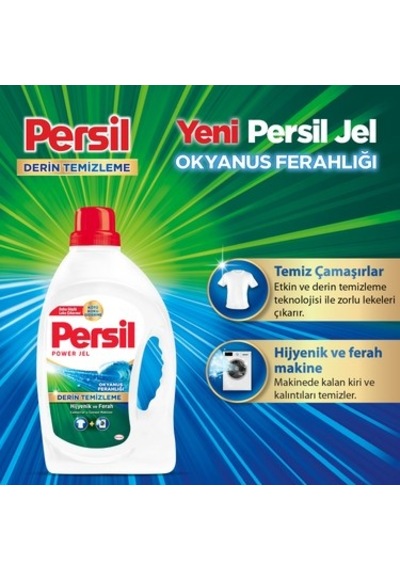 2470 Ml Okyanus Ferahlığı İle Sıvı Çamaşır Deterjanı 1