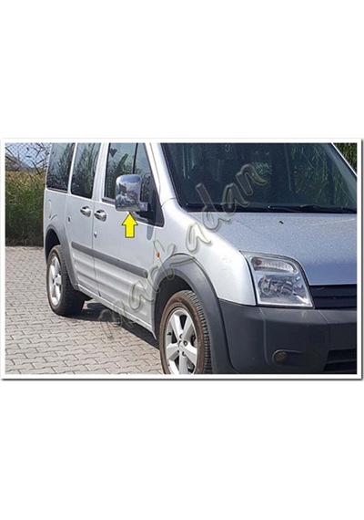 Ford Connect Krom Ayna Kapağı 2002 - 2009 2 Parça Abs Krom