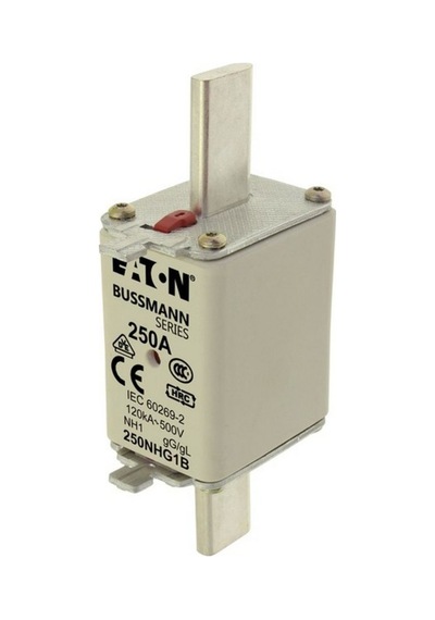 Eaton 250nhg1b Nh Sigorta 1-boy, Gg/gl, 500v, 120ka - 250 A