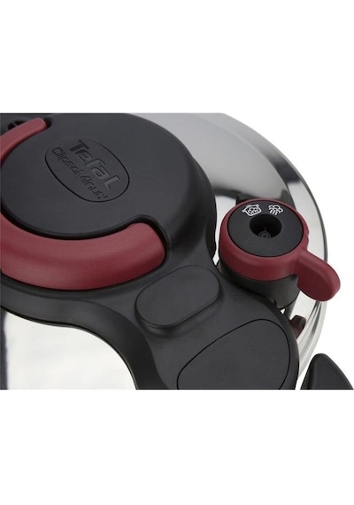 Tefal P4620767 Clipso Minut Easy Düdüklü Tencere 6 L Gümüş - Siyah
