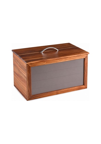Akasya Ekmek Dolabı 37x22x24 Kahverengi