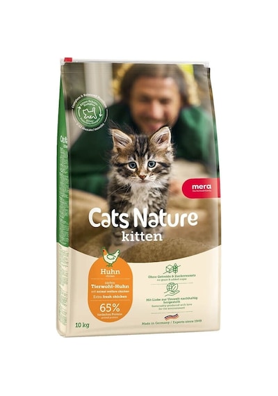 Mera Kitten Tavuklu Yavru Kedi Maması 10 KG
