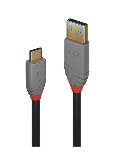 Lindy Lın-36911 1 Mt Usb 3.2 A To Usb Type C 10gbps 5a Pd Usb Kablo