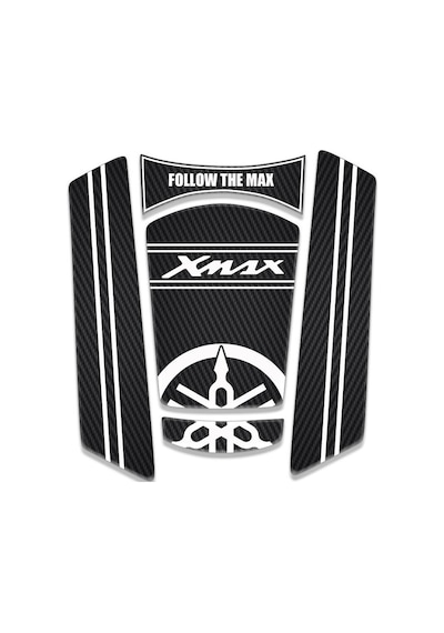 Yamaha Xmax Uyumlu Beyaz Tank Pad 2025-2026 Diğer