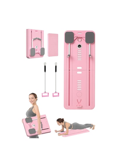 Kochler Pilates Aleti – Zamanlayıcılı, Direnç Bantlı Çok Amaçlı Egzersiz Tahtası