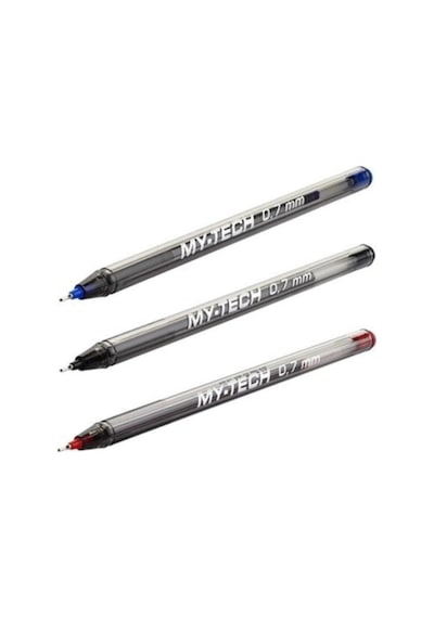 My-tech Tükenmez Kalem 0.7 Mm 3 Lü Set Çok Renkli