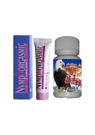 Süper Nymphorgasmic 15 Ml. Cream Kremi + T10 Hapı 10 Lu Kapsül