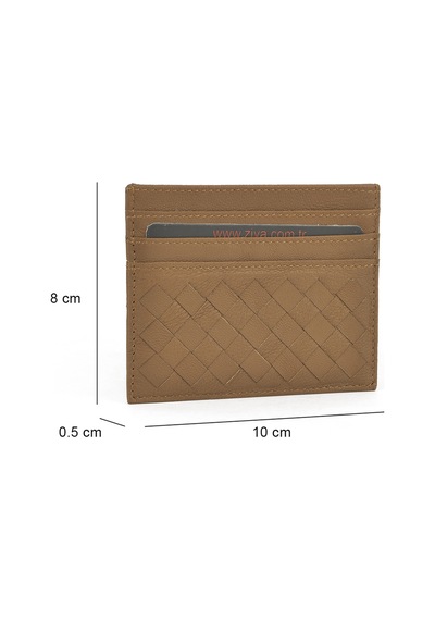 Ziya, Unisex Hakiki Deri Kartlık 1539852z05 Kahve 1539852z05 300 Kahve