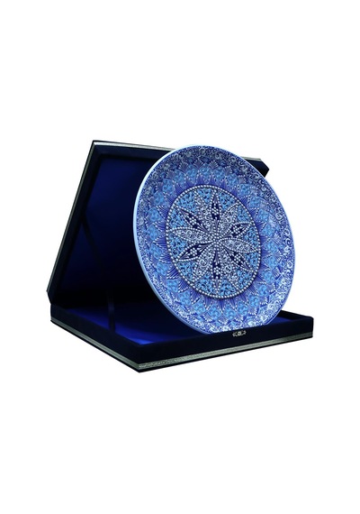 E38 El İşçiliği Çini Tabak - 30 Cm - 6527