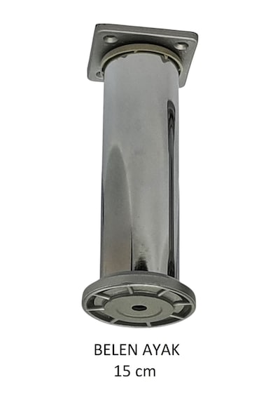 Belen Ayak 15cm Vidalar Dahil Krom Krom
