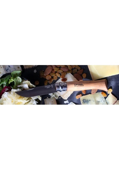 Opinel Op-000693 Inox 7 No Kayın Saplı Paslanmaz Çelik Kamp Çakı Çok Renkli