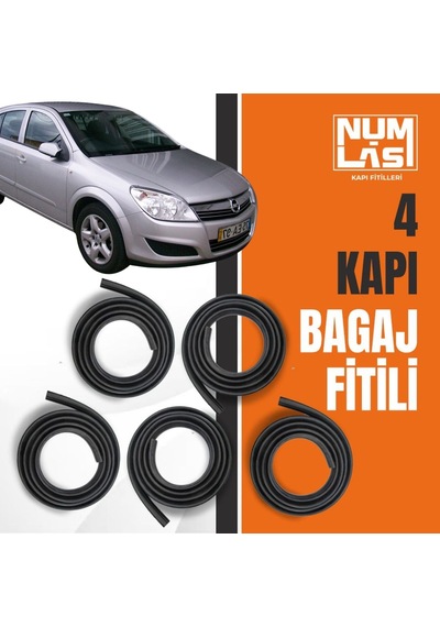 Opel Astra H 4 Kapı + Bagaj Fitili-a Kalite-numlas-nm6743