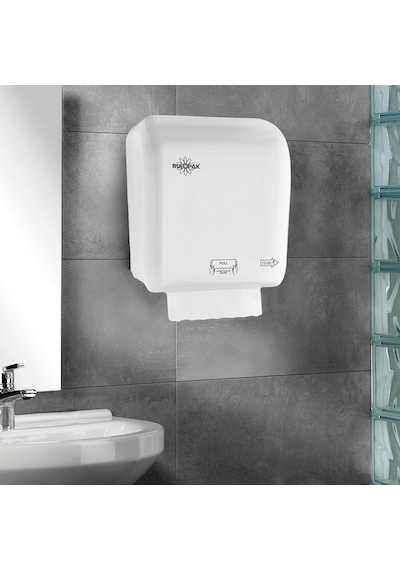 Rulopak Autocut Kağıt Havlu Dispenseri 21 Cm Beyaz