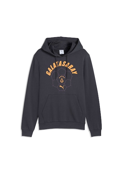 Puma Galatasaray Ftblculture Erkek Kapüşonlu Sweatshırt 786842 19 Gri