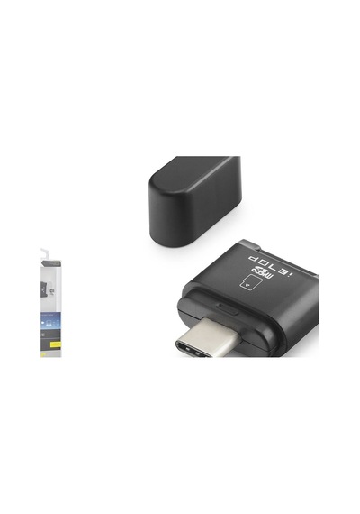Type-c 3.2 Gen1 Kart Okuyucu Microsd 5 Gbps Siyah Tc302 Evimdeyokyok