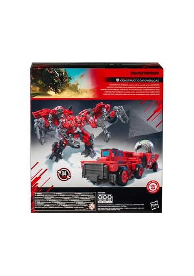 Hasbro Studio Series Leader Class Constructicon Overload Mtmte Collection Aksiyon Figürü Revenge Of The Fallen
