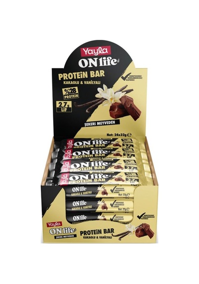 On Life Protein Bar Kakaolu&vanilyalı 32gr X 24 Lü - 943370069