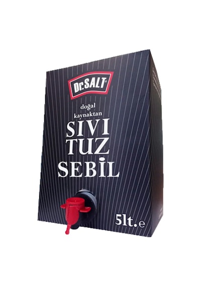 Dr. Salt 84 Mineralli Doğal Sıvı Tuz Sebil 5 L