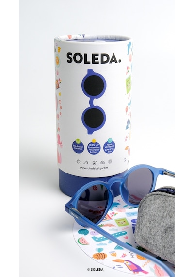 Soleda 3-6 Yaş Çocuk Güneş Gözlüğü - Denim Blue