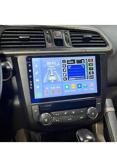 Renault Kadjar - Araç Multimedya Ekran - 4gb 64gb - S - Black - 2016 - 2019 - 9 Inch - Myway