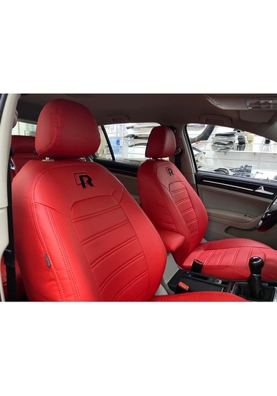 Volkswagen Golf Araca Özel Deri Oto Koltuk Kılıfı (447326438)