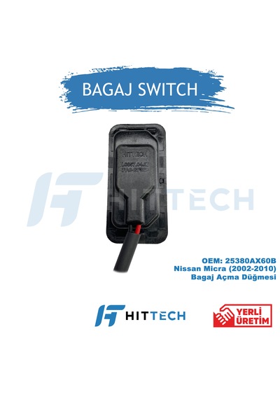 Nissan Micra Uyumlu Bagaj Açma Düğmesi 1 Adet