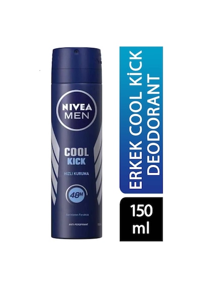 Nivea Cool Kick Erkek Sprey Deodorant 150 ML
