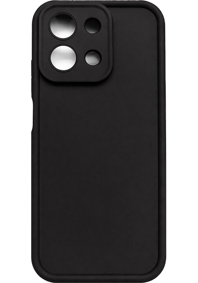 Mi Redmi 15c Uyumlu Kamera Çıkıntılı Mat Silikon Telefon Kılıfı Siyah