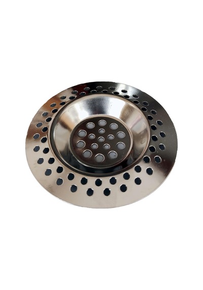 Thentech Metal Lavabo Süzgeci Banyo Küvet Gider Süzgeci Tıkanma Önleyici Metal Lavabo Süzgeci Gri