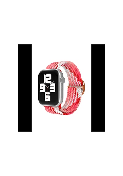 Watch 38mm Star Kordon - Pembe-kırmızı Bz8683140500634