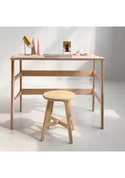 Woodesk Gordion Ahşap Çalışma Masası, Natural Renk Cpt4625-100