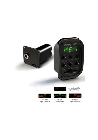 Gentro G7t 4 Band Equalizer+tuner+saz İçin Eşikaltı :gentro K