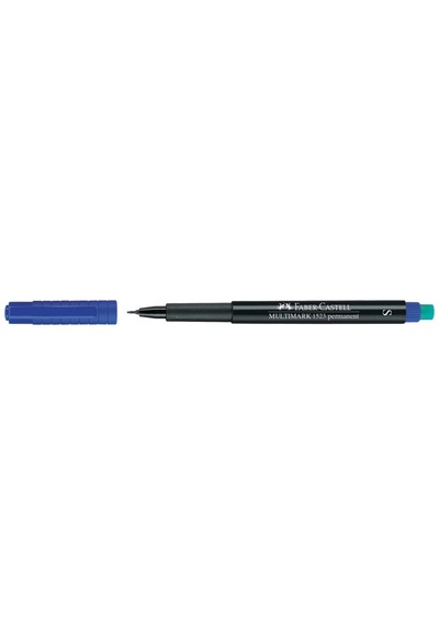 Faber-Castell Asetat Kalemi S Seri Mavi