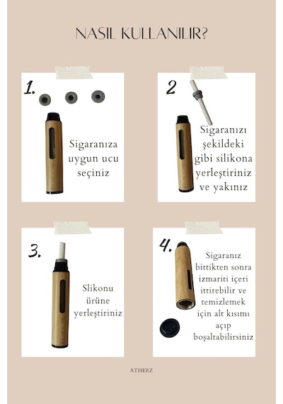 Lüks Kayın Ağacı Araç Sigara Tutucu. Portatif Duman Küllük, Kül Dökülmez. Şık Ve Dayanıklı Yapı Gri