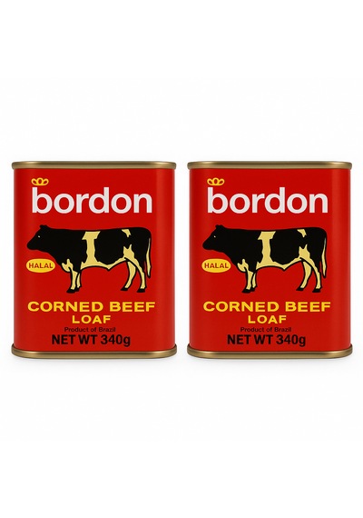 Bordon Corned Beef Loaf 340 Gr X2 Adet