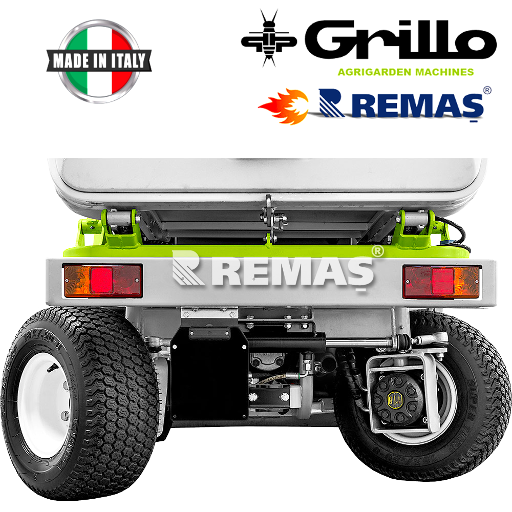 Grillo Fd900 Oturaklı 25 Hp Dize 4 X4 L Çim Biçme Makinesi Çim Traktörü