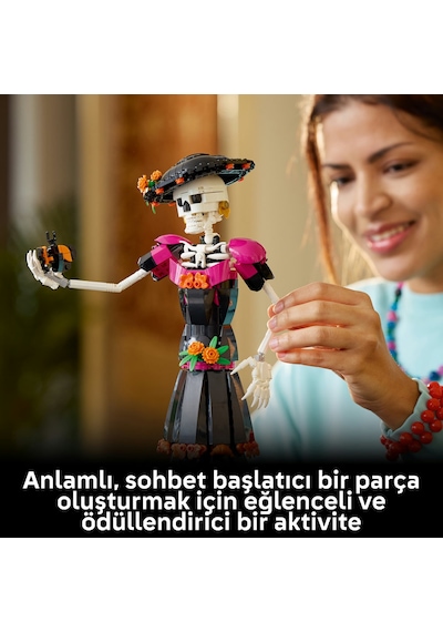 LEGO® Ideas La Catrina 21372 - Yetişkinler için Gerçekçi Detaylar İçeren Temalı Dekoratif Model Yapım Seti (1212 Parça)